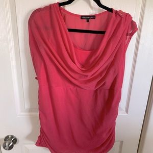 Heartsoul plus blouse 3x pink. Perfect for spring / summer